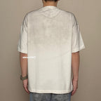 Life Work Korea Vintage Spray Pocket White Tee