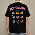 Ricky is Clown Nine Palace Pineapple Head Tee