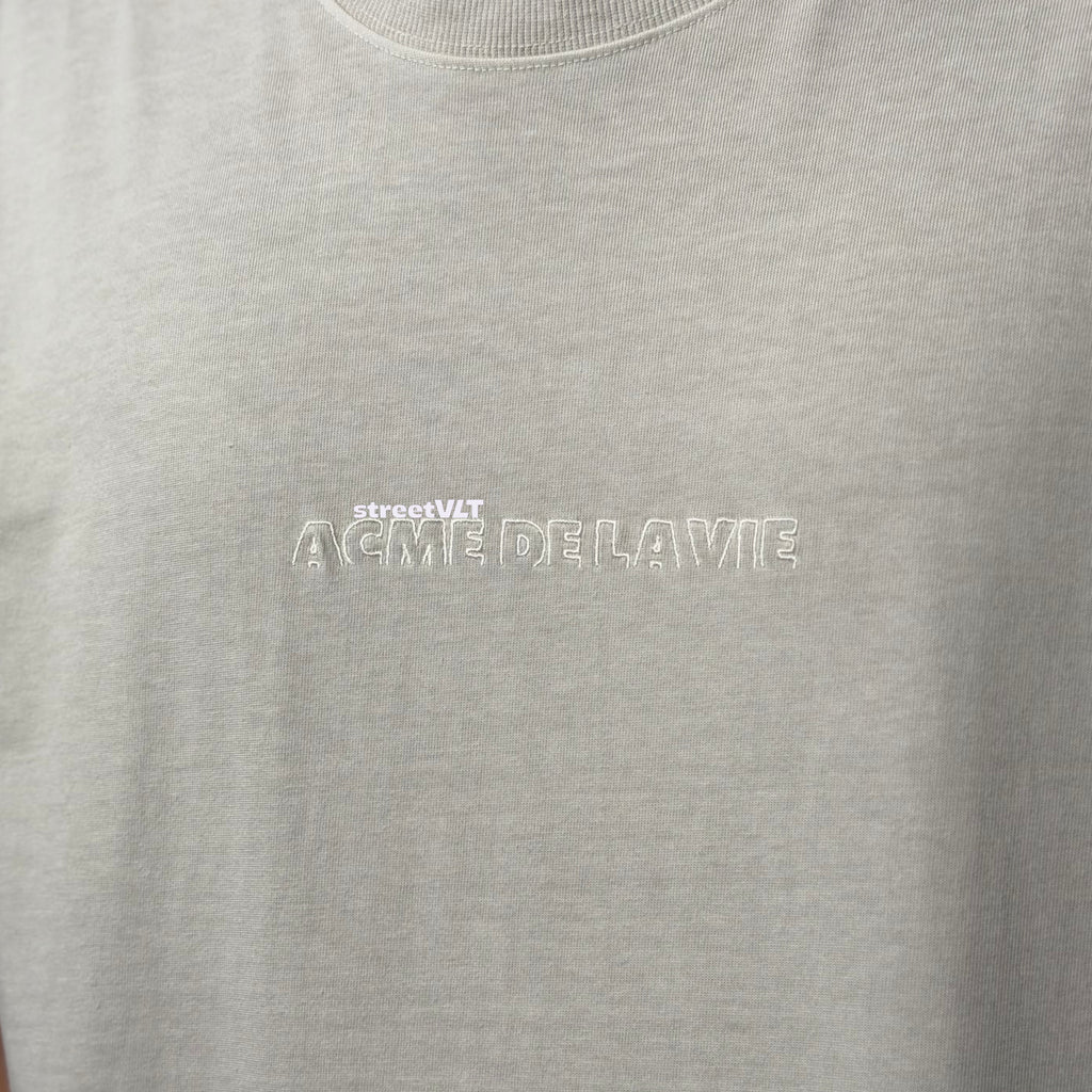 ADLV Simple Logo Pigment Short Sleeve T-Shirt