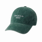 ADLV Basic Logo Season 3 Ball Cap Green Acme De La Vie