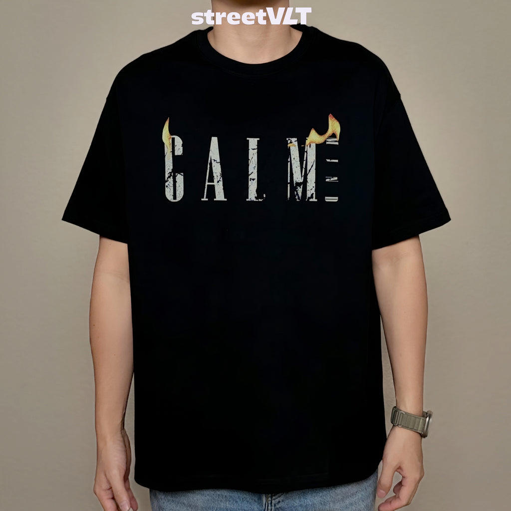Calmmind Monster Burning Dollar Tee