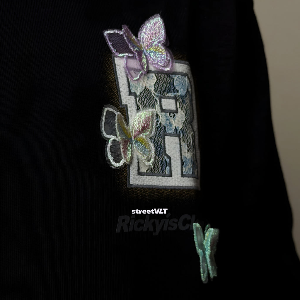 Ricky is Clown Colorful Butterfly Silk Language Tee