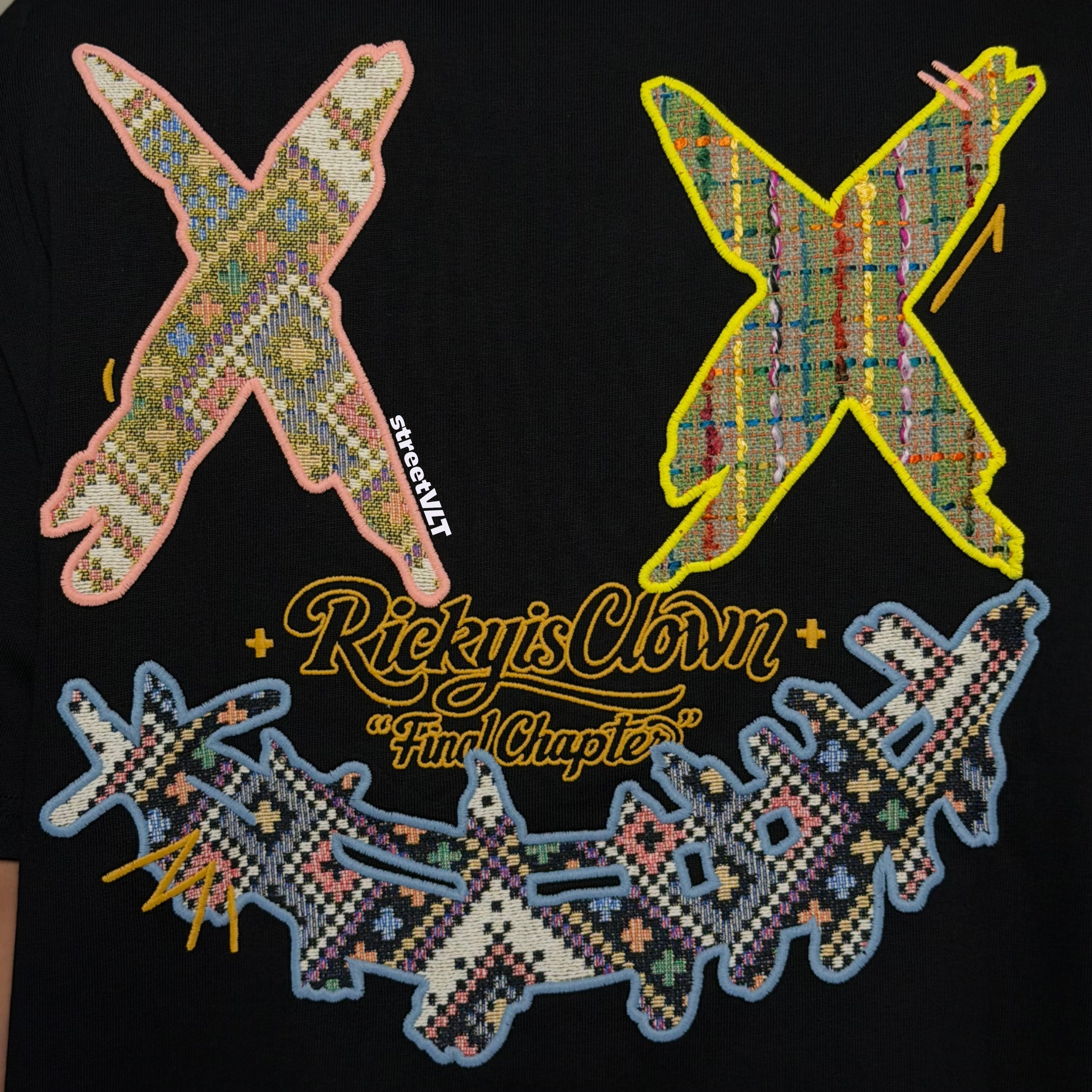 Ricky is Clown Different Fabrics Tee