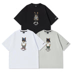 Life Work Korea Snap Hip Dog Tee