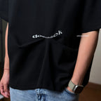 Doubleback Pin Up Black Oversized Black Tee