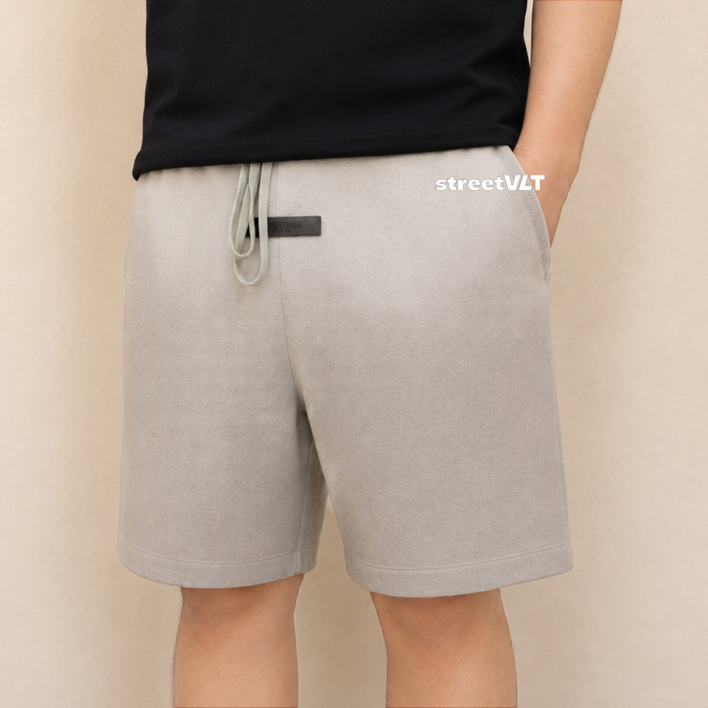 Essentials FOG Seal Gray Drawstring Shorts