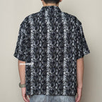 RIC Ricky is Clown Woven Snakeskin Shirt