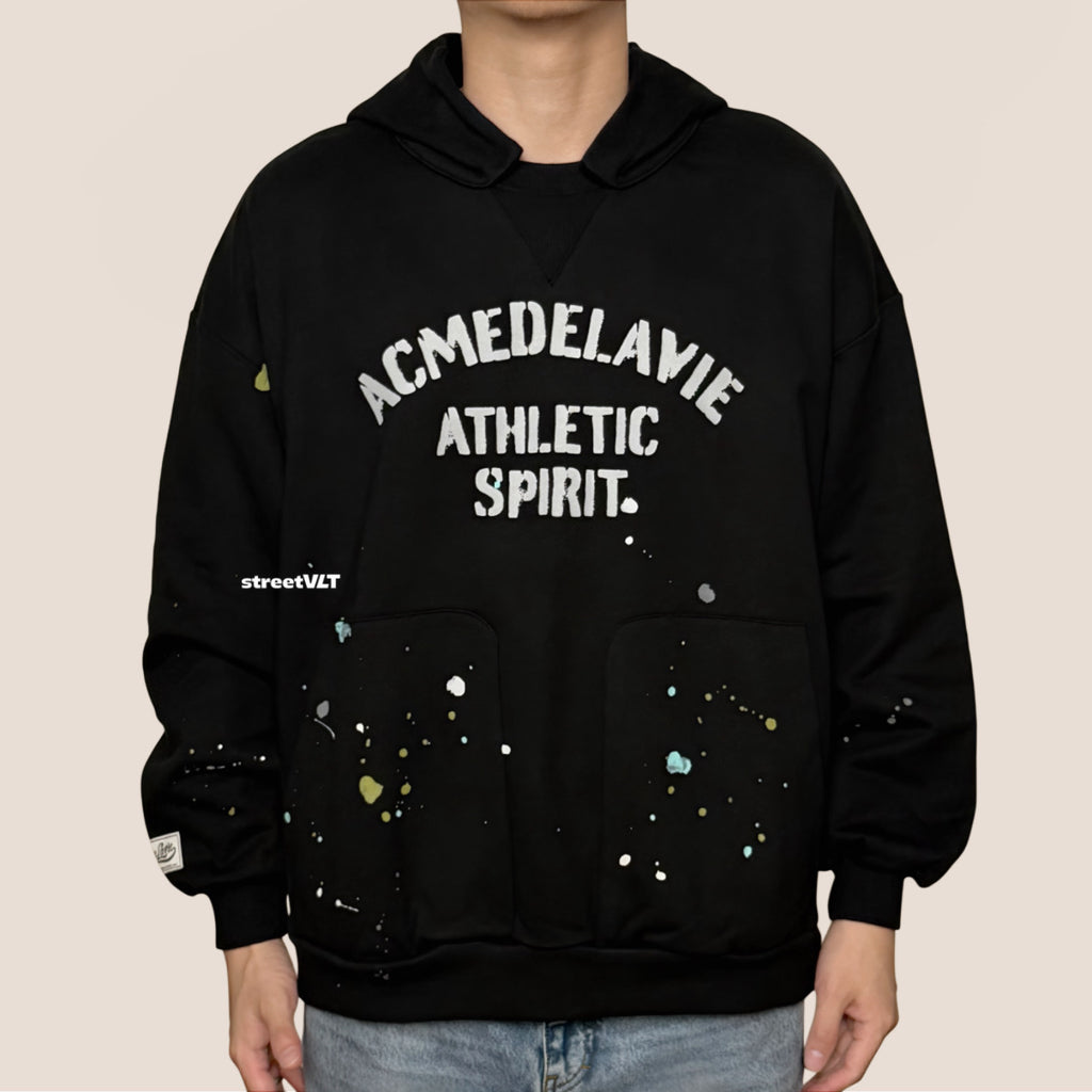 ADLV Paint Effect Hoodie Acme De La Vie
