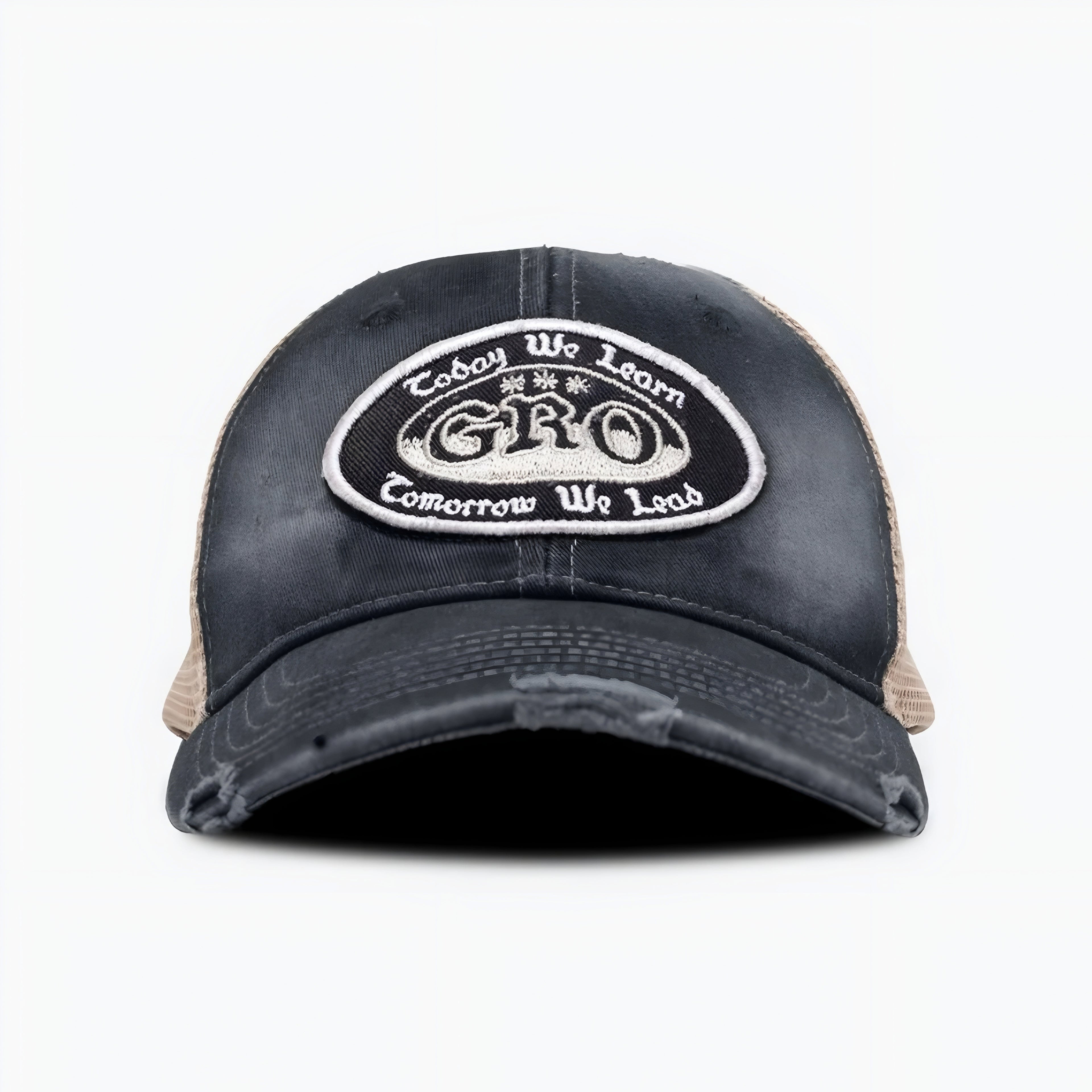 Gro Grocery x FootLoose Tycoon Distressed Trucker Cap