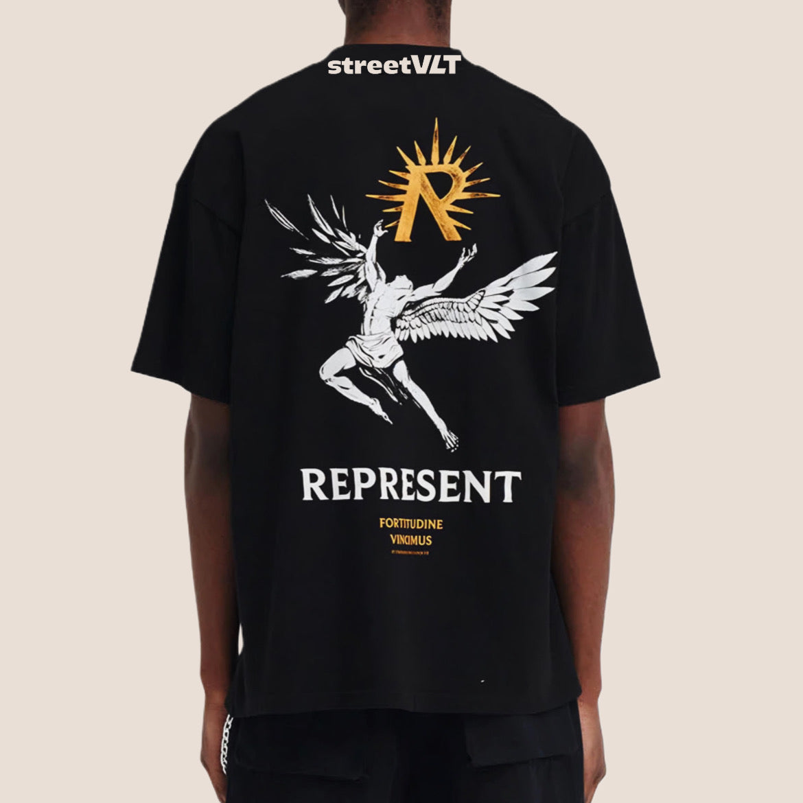 Represent UK Icarus Jet Black Tee