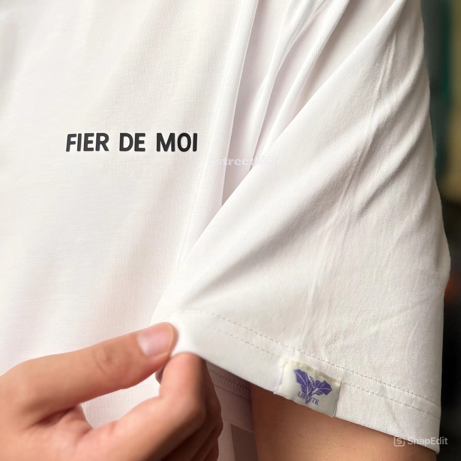 Fier De Moi Love at First Serve Tee