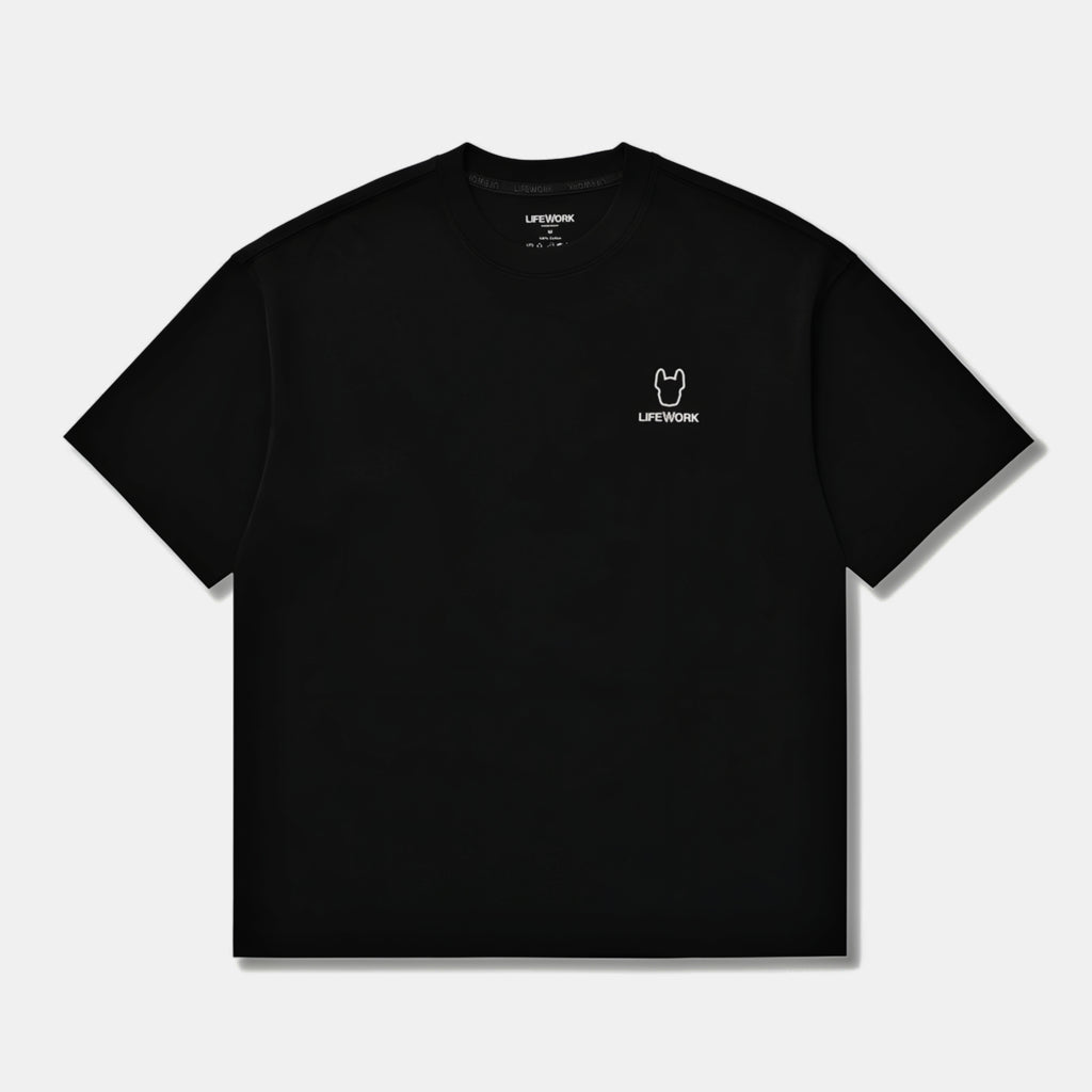 Life Work Korea 2 Pack Silhouette Radog Basic Tee