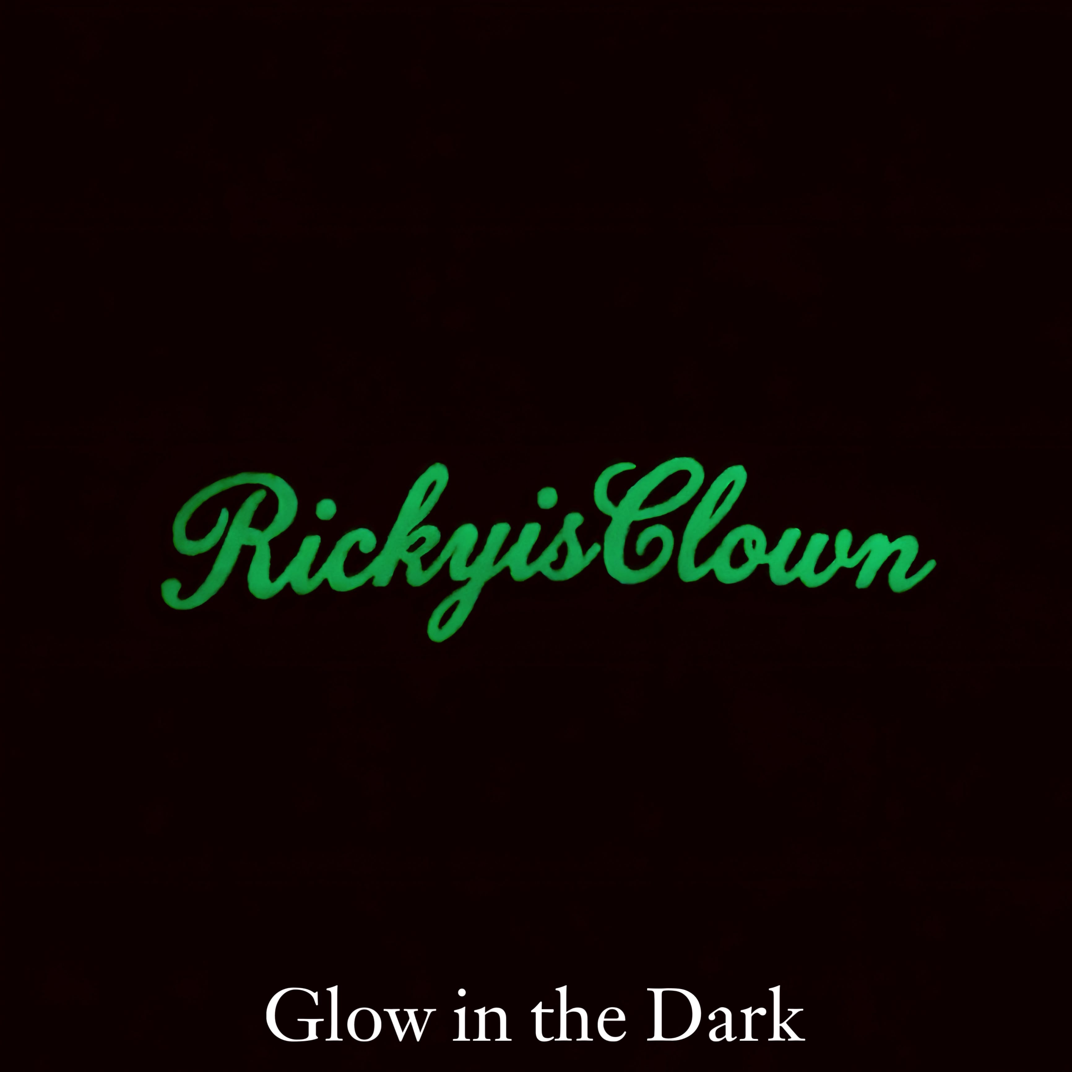 Ricky is Clown Day Dormant Night Burning Glow Reflective Tee