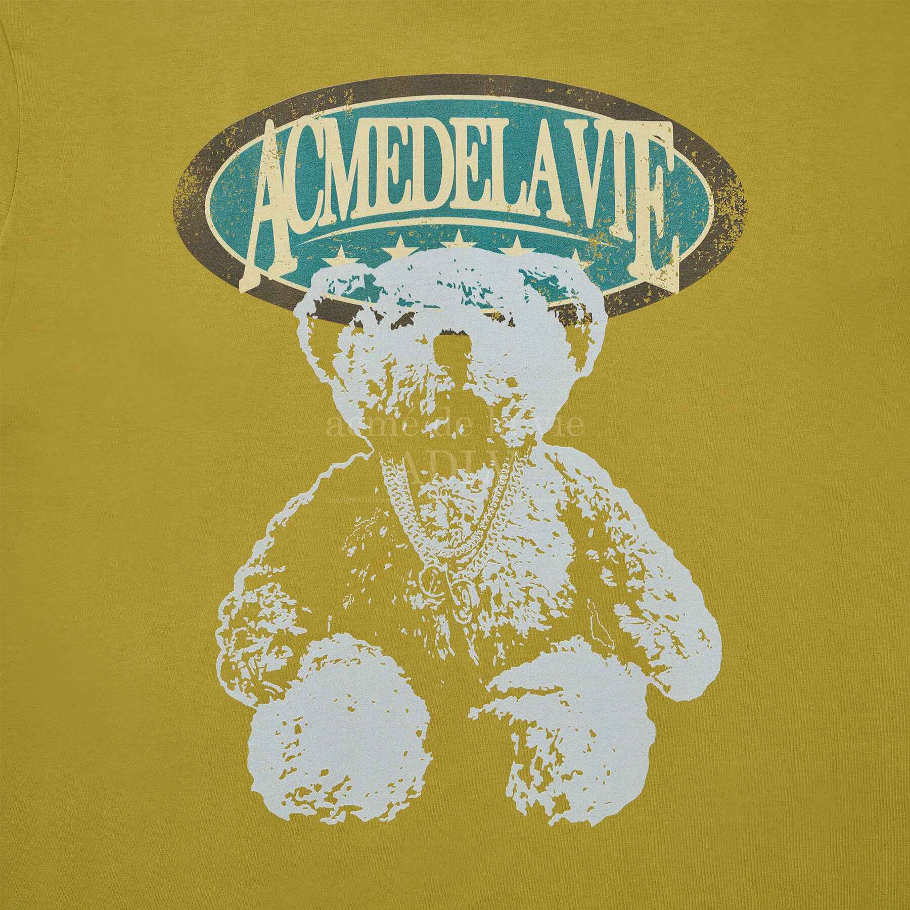 ADLV Vintage Overlap Bear Short Slevee T-Shirt