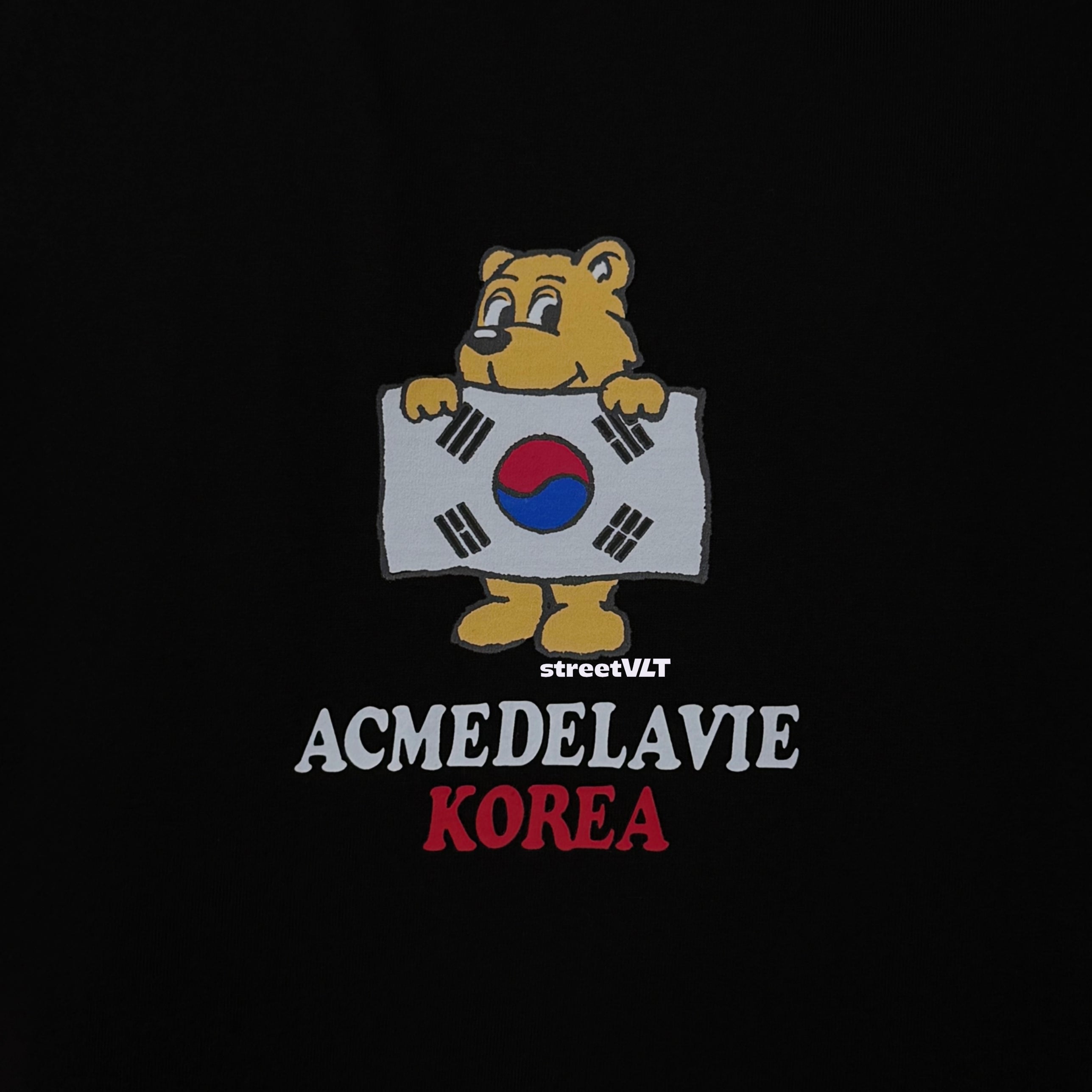 ADLV Bear For Korea Short Sleeve T-Shirt
