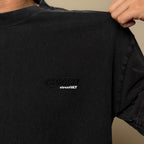 Gro Grocery x Roaring Century Washed  Graphic Invoice Tee