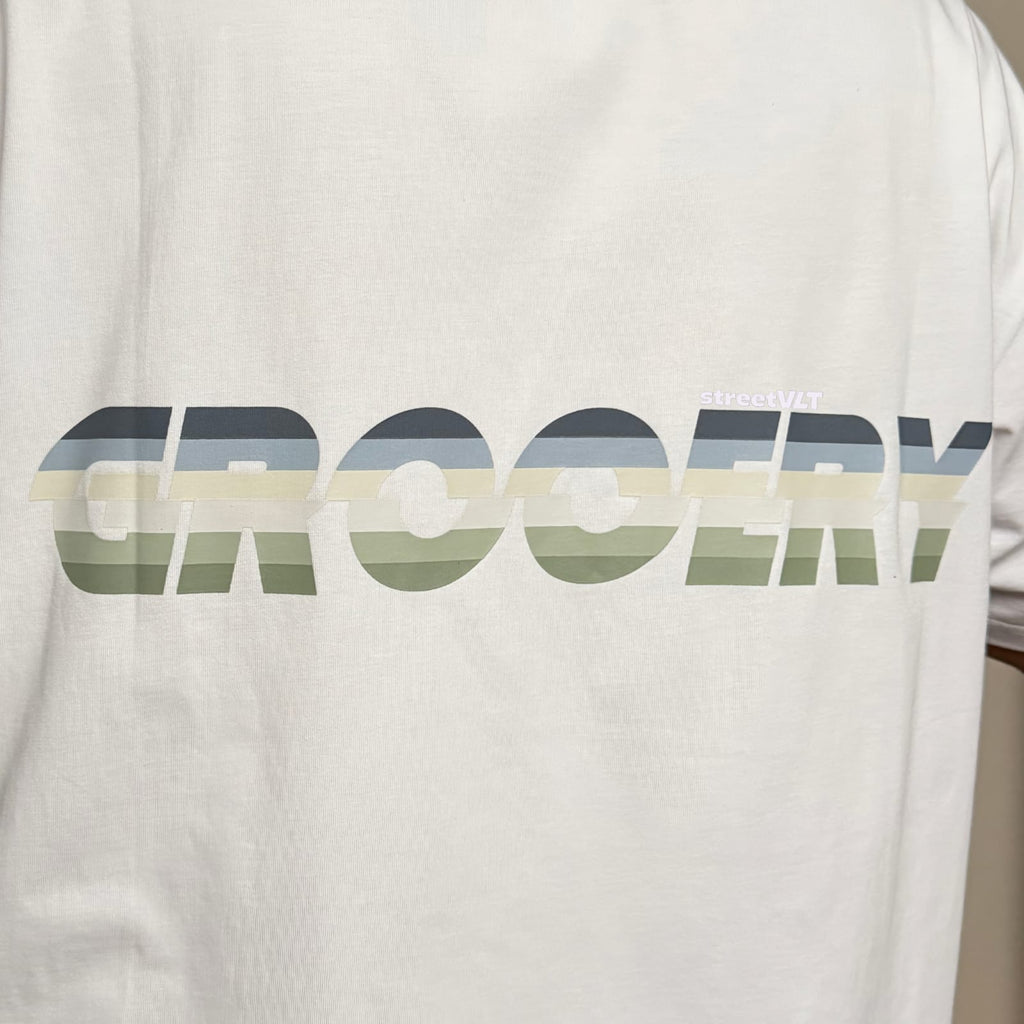 Gro Grocery Rainbow Logo Tee