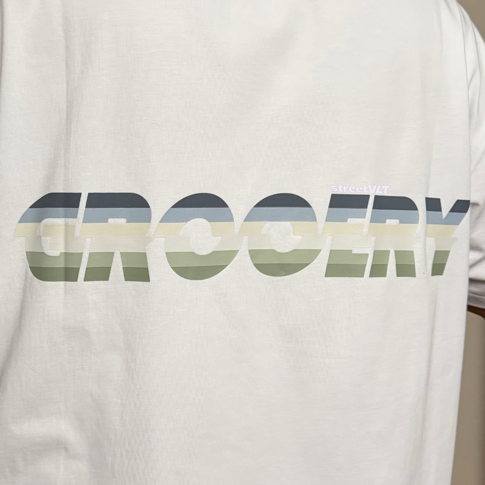 Gro Grocery Rainbow Logo Tee