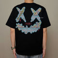 Ricky is Clown Sky Blue Tribe Patchwork Embroidered Tee