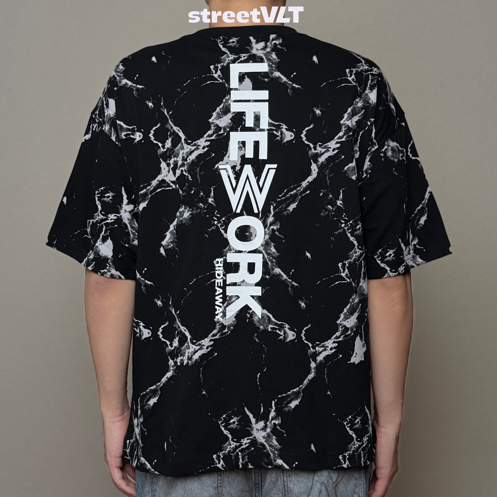 Life Work Korea Marble Radog Tee