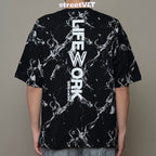 Life Work Korea Marble Radog Tee