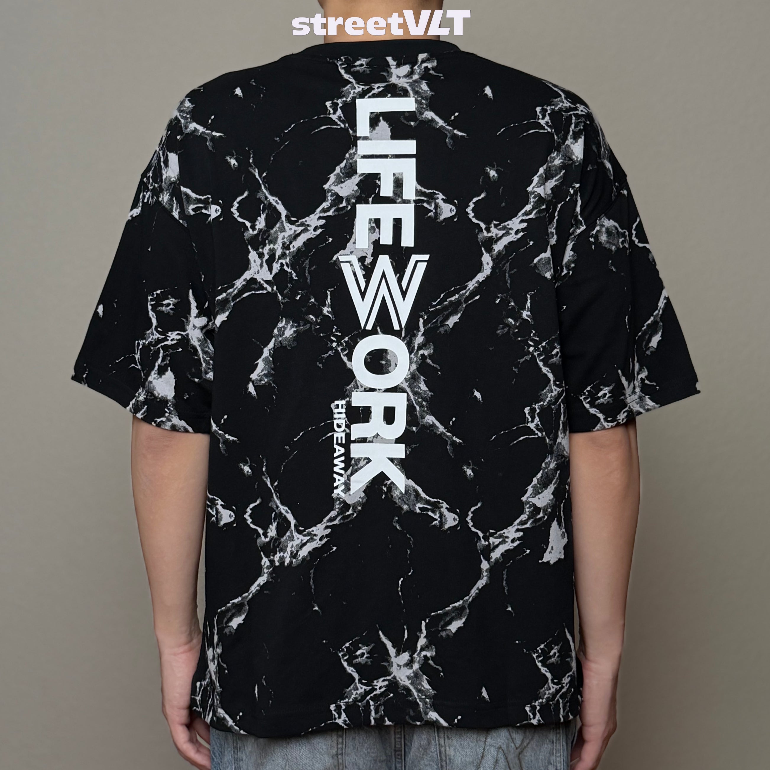 Life Work Korea Marble Radog Tee