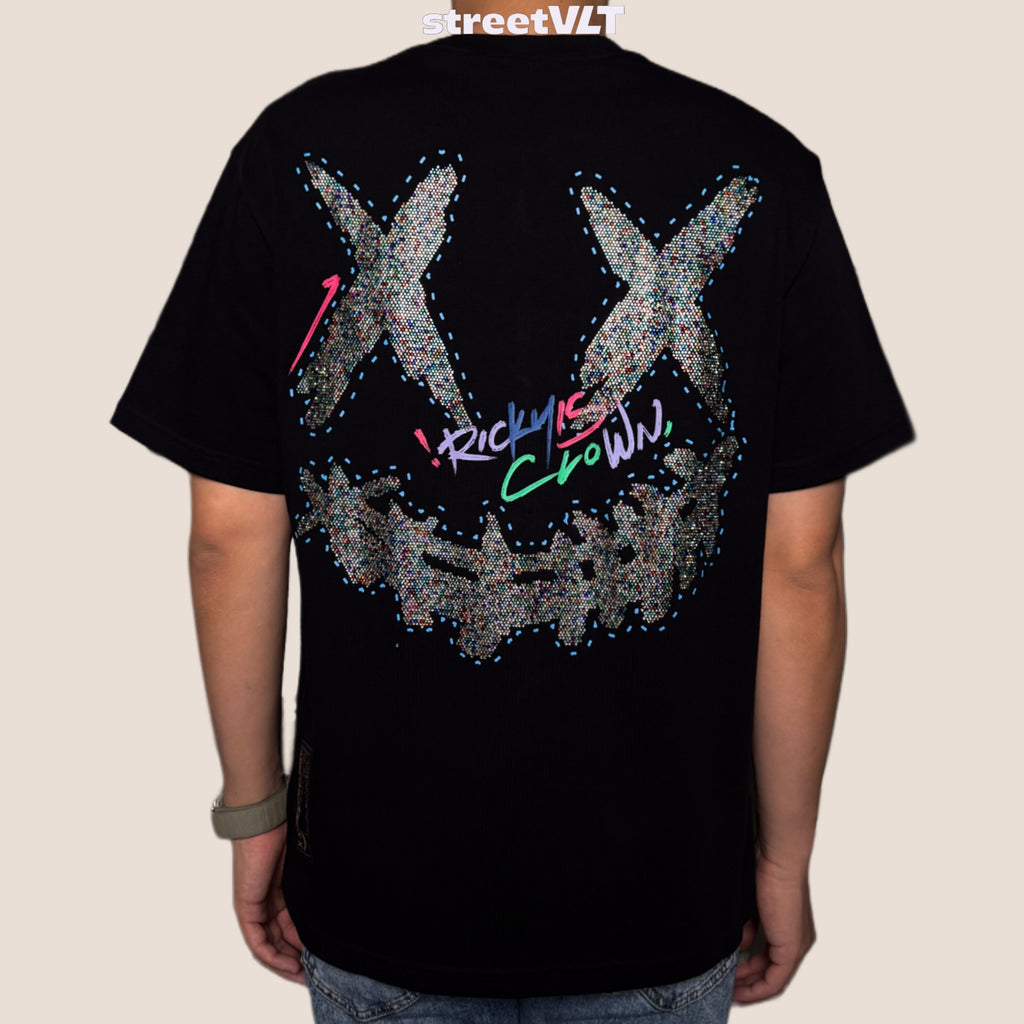 Ricky is Clown Rainbow Star Stones Tee