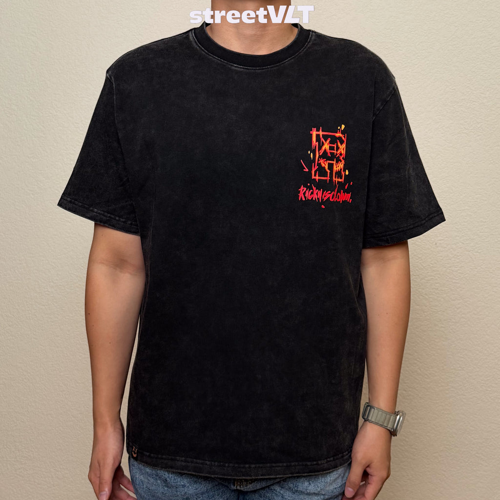Ricky is Clown Soul of Fire Washed Tee