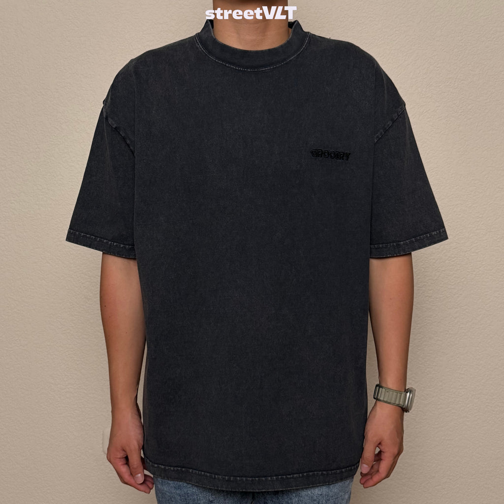 Gro Grocery x Roaring Century Washed Graphic Invoice Tee Original