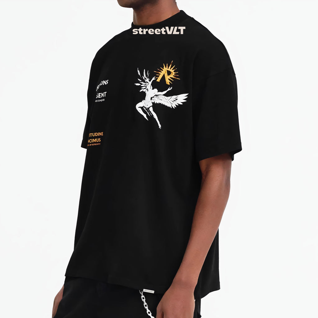 Represent UK Icarus Jet Black Tee