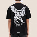 Represent UK Elegance In Motion Jet Black Tee
