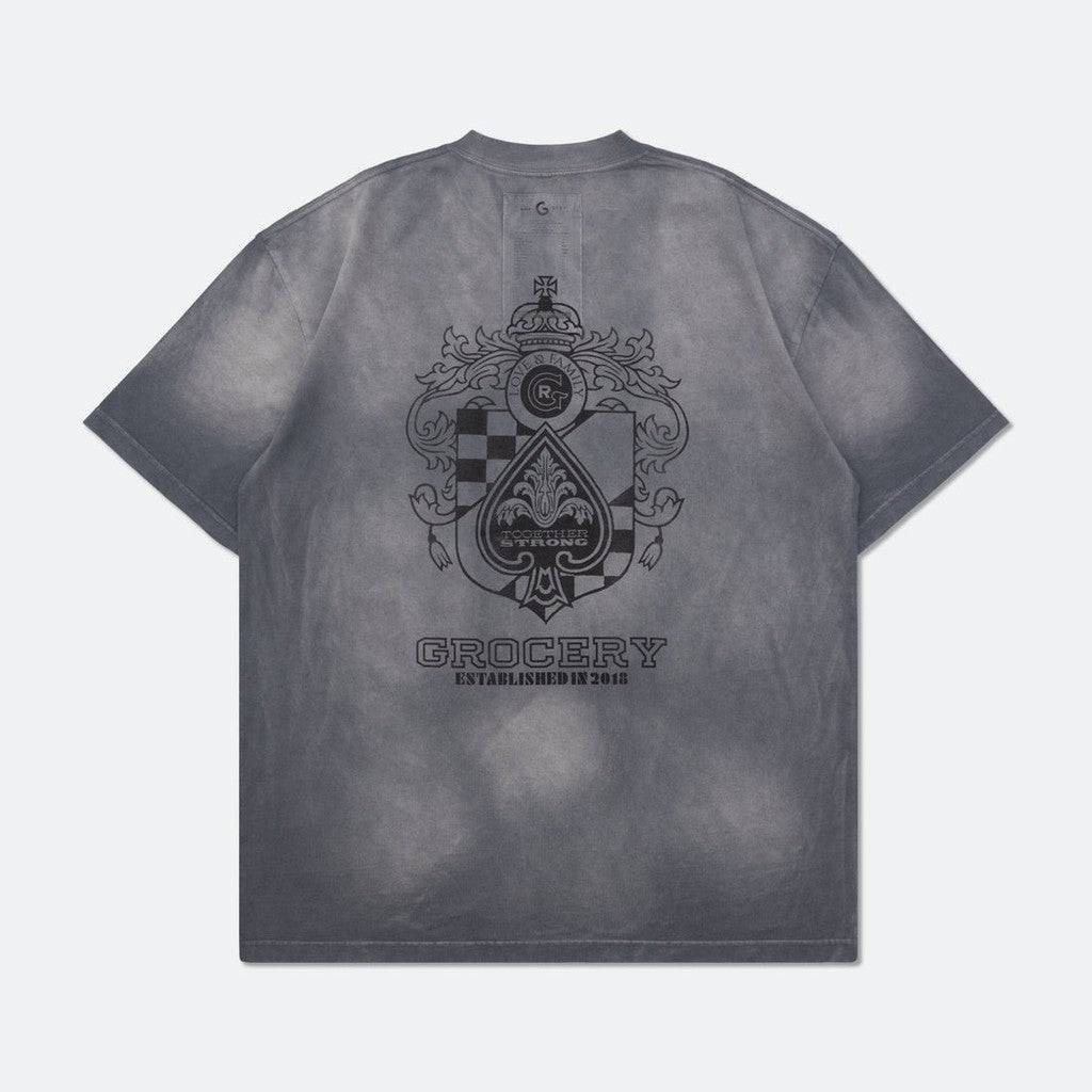 Gro Grocery x Katol Grocommunity Emblem Dirty Washed Invoice Tee