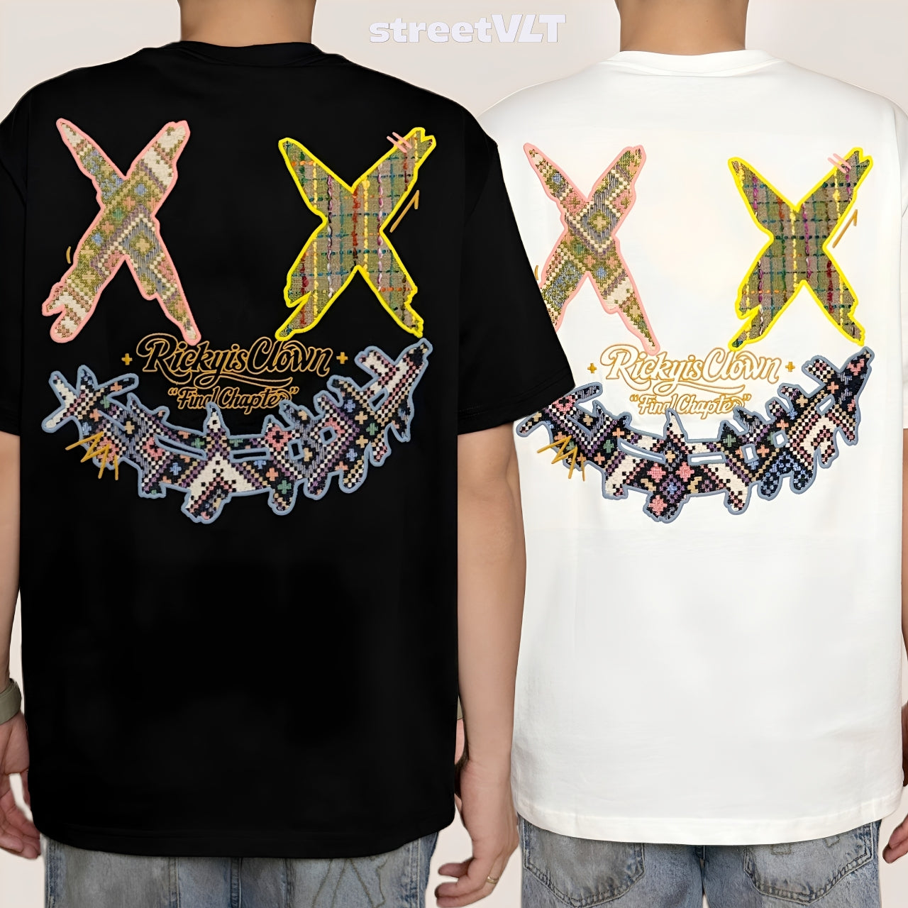 Ricky is Clown Different Fabrics Tee