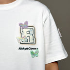 Ricky is Clown Colorful Butterfly Silk Language Tee