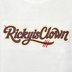 Ricky is Clown Overlapping Scarlet Tee