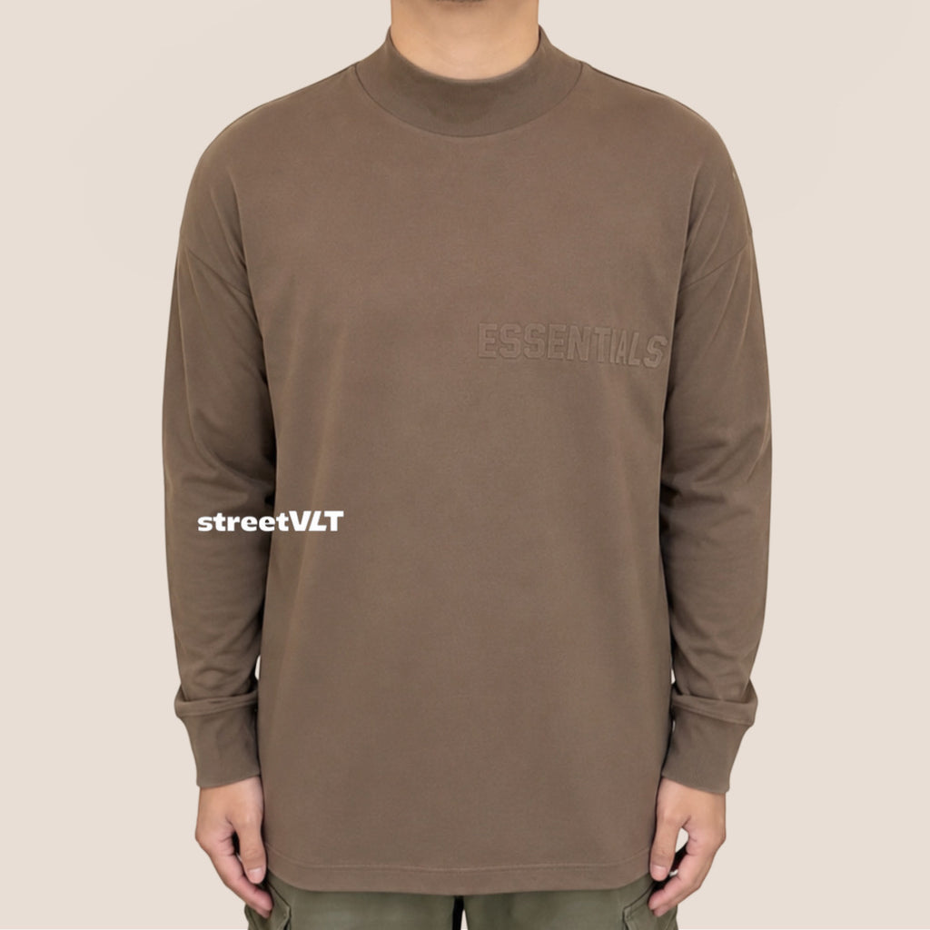 Essentials Wood Long Sleeve Crewneck SS23 Tee