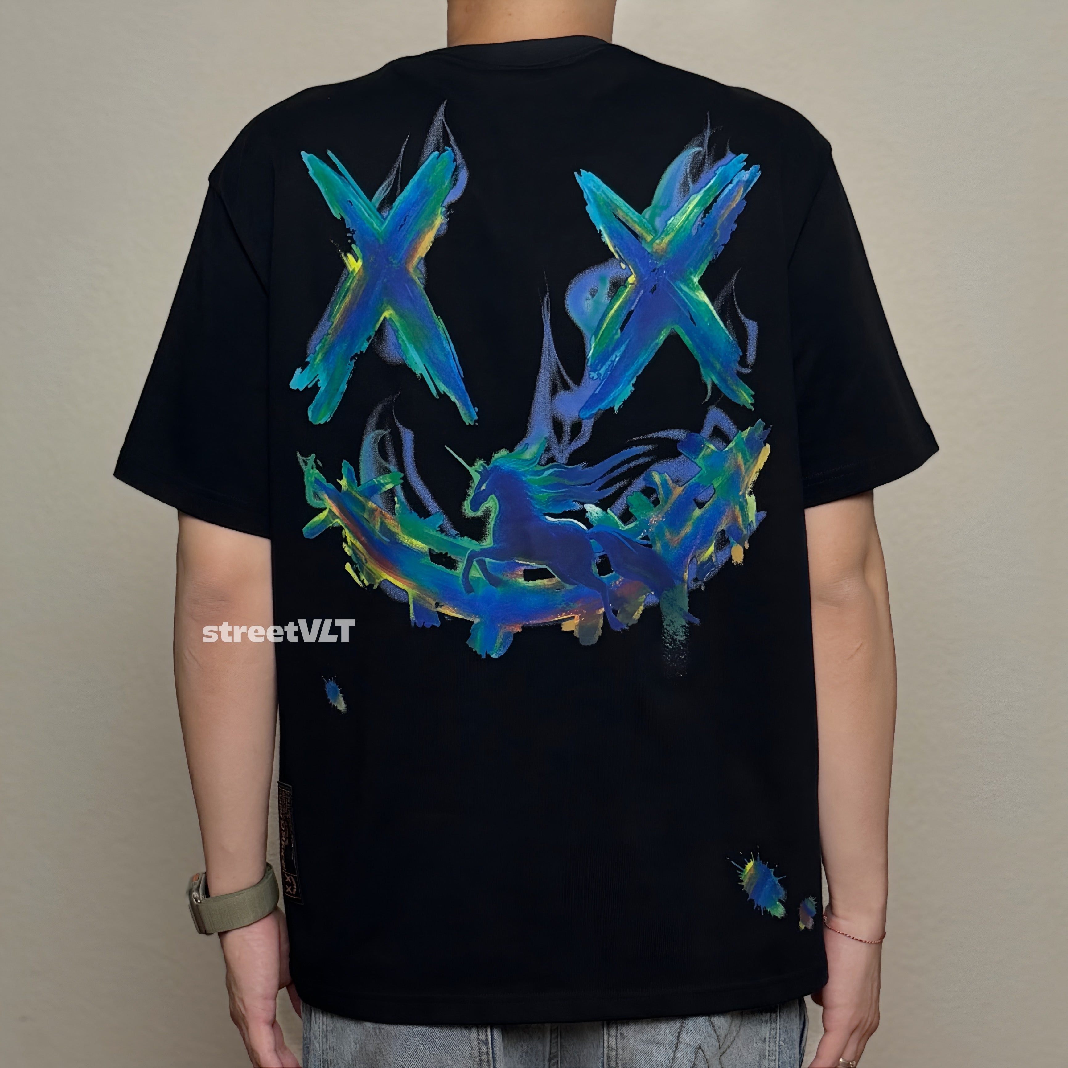 Ricky is Clown Painted Unicorn Tee