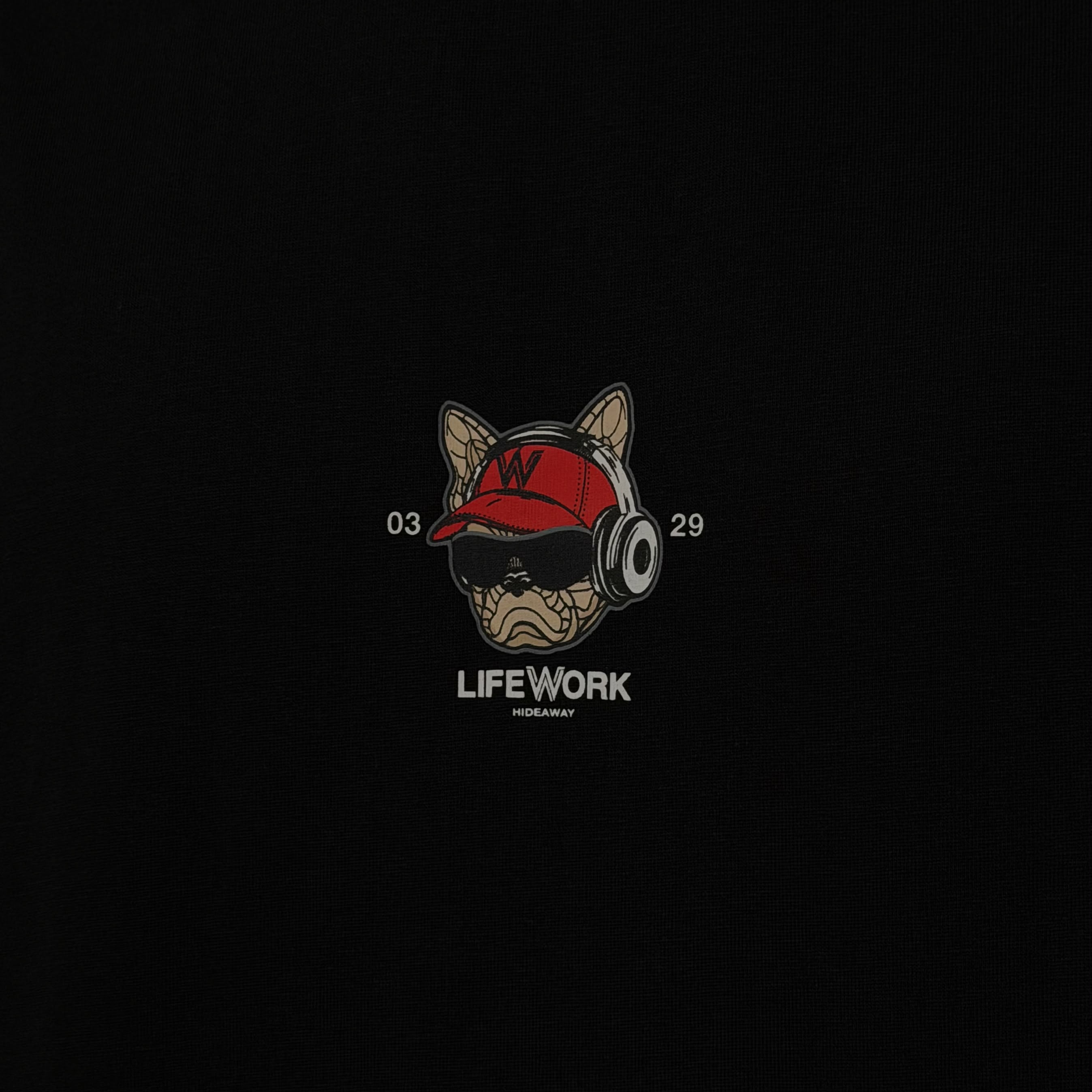 Life Work Korea Hipdog Print Tee