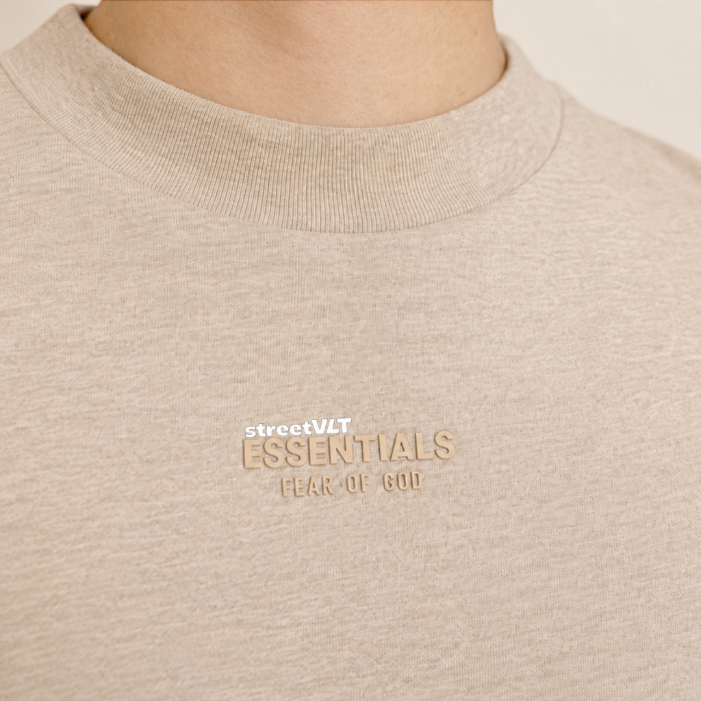 Essentials FOG Core Gold Heather Tee Shirt