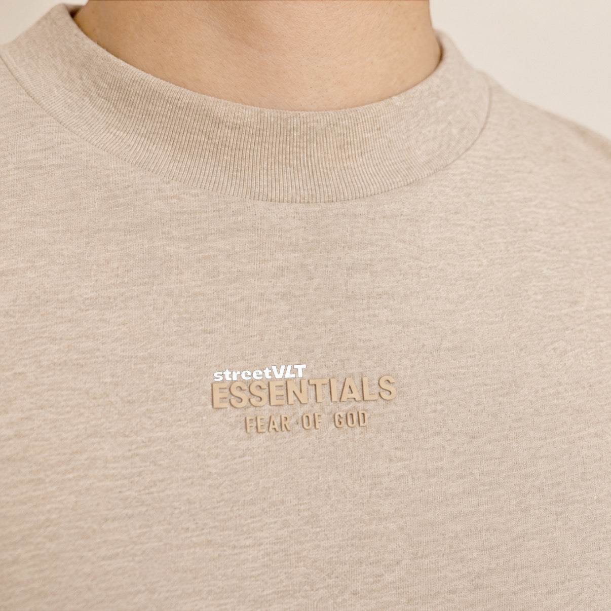Essentials FOG Core Gold Heather Tee Shirt