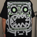 Calmmind Abstract Polkadot Beast Graphic Tee
