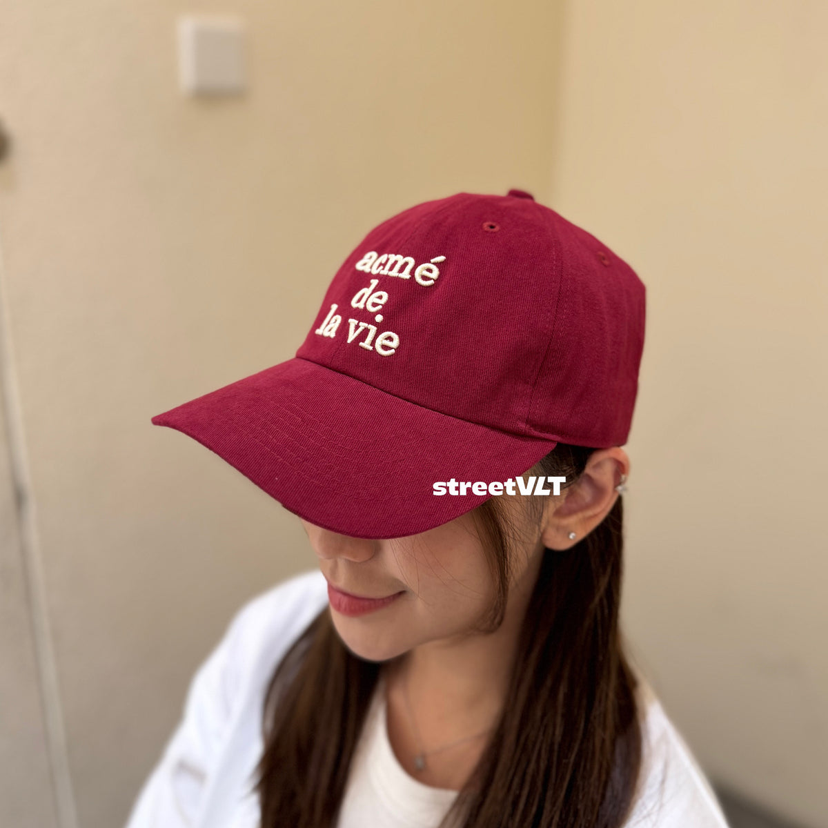 ADLV Cotton Napping 3D Embo Ball Cap Acme De La Vie