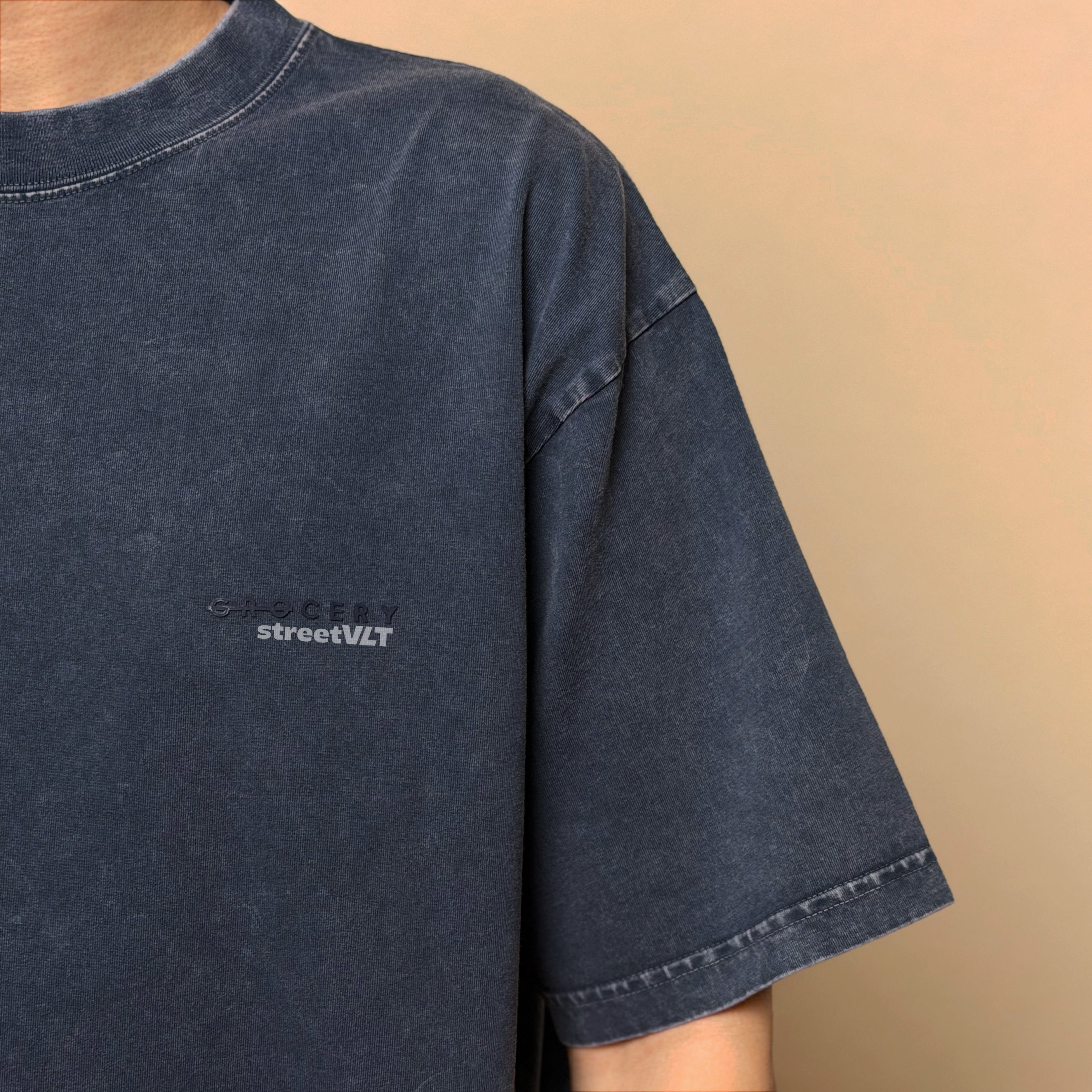 Gro Grocery Basic Washed Boxy Tee