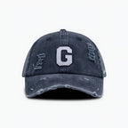 Gro Grocery G Logo Vintage Distressed Cap