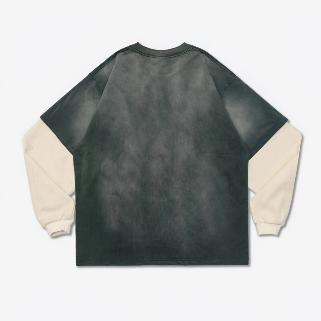 Gro Grocery Washed Layered Long Top Tee