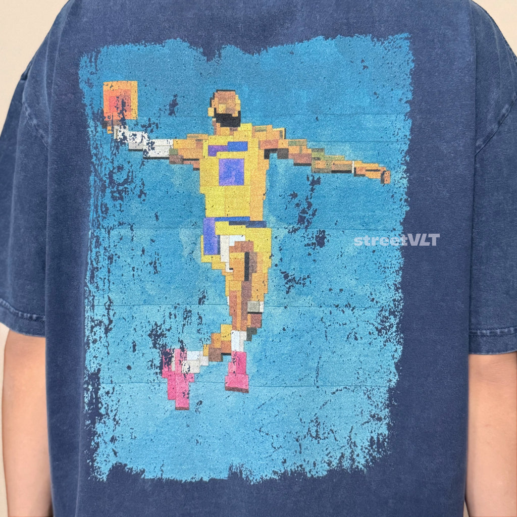 Gro Grocery The King Lebron by Adam Lister Washed Tee