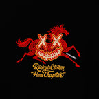 Ricky is Clown Papercut Horse Applique Embroidery Tee