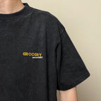 Gro Grocery City of Darkness Golden Dragon Washed Graphic Boxy Tee