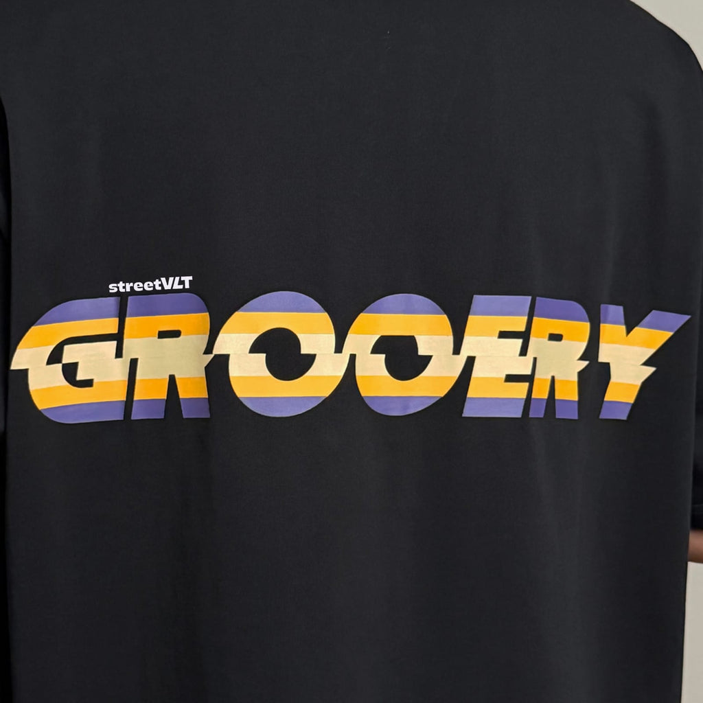 Gro Grocery Rainbow Logo Tee