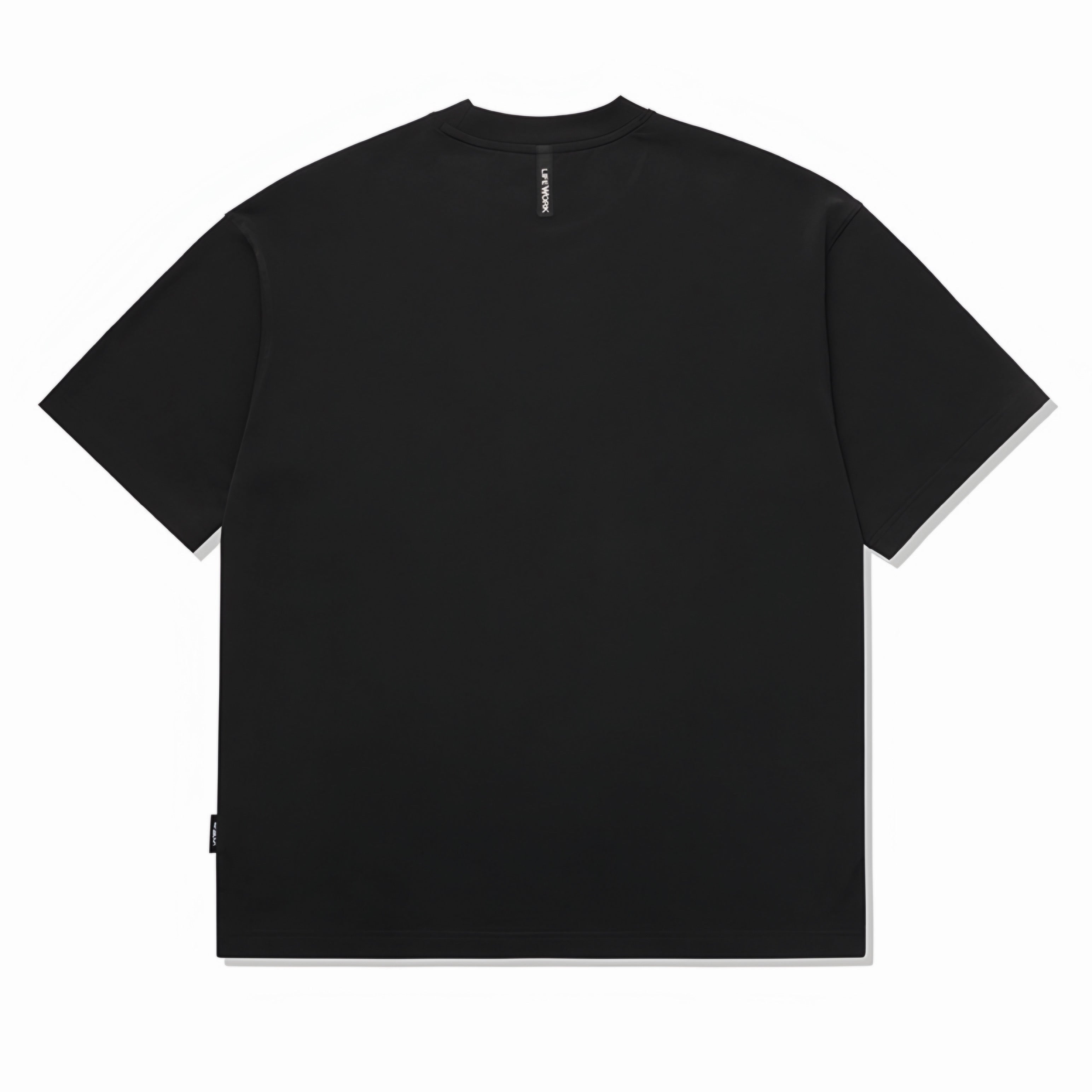 Life Work Korea Minimal Lettering Logo Tee
